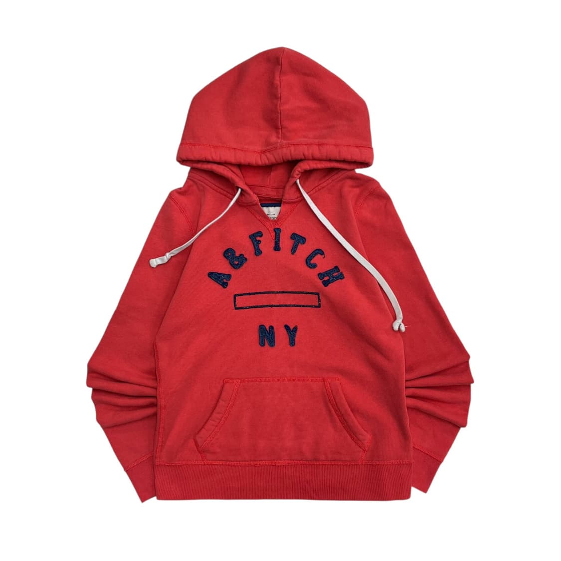 아베크롬비 네이비 센터로고 코랄 후드 S 상품이미지2