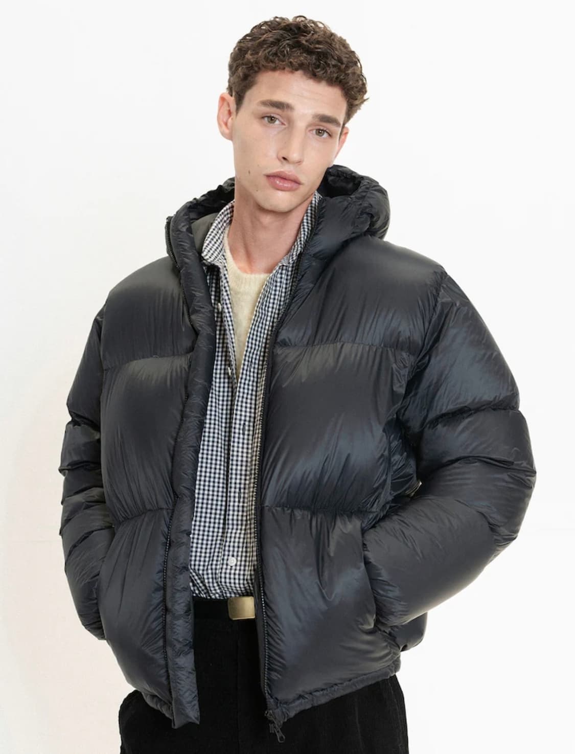 브라운야드 25fw 에베레스트 구스다운 파카패딩 블랙-4사이즈 상품이미지1