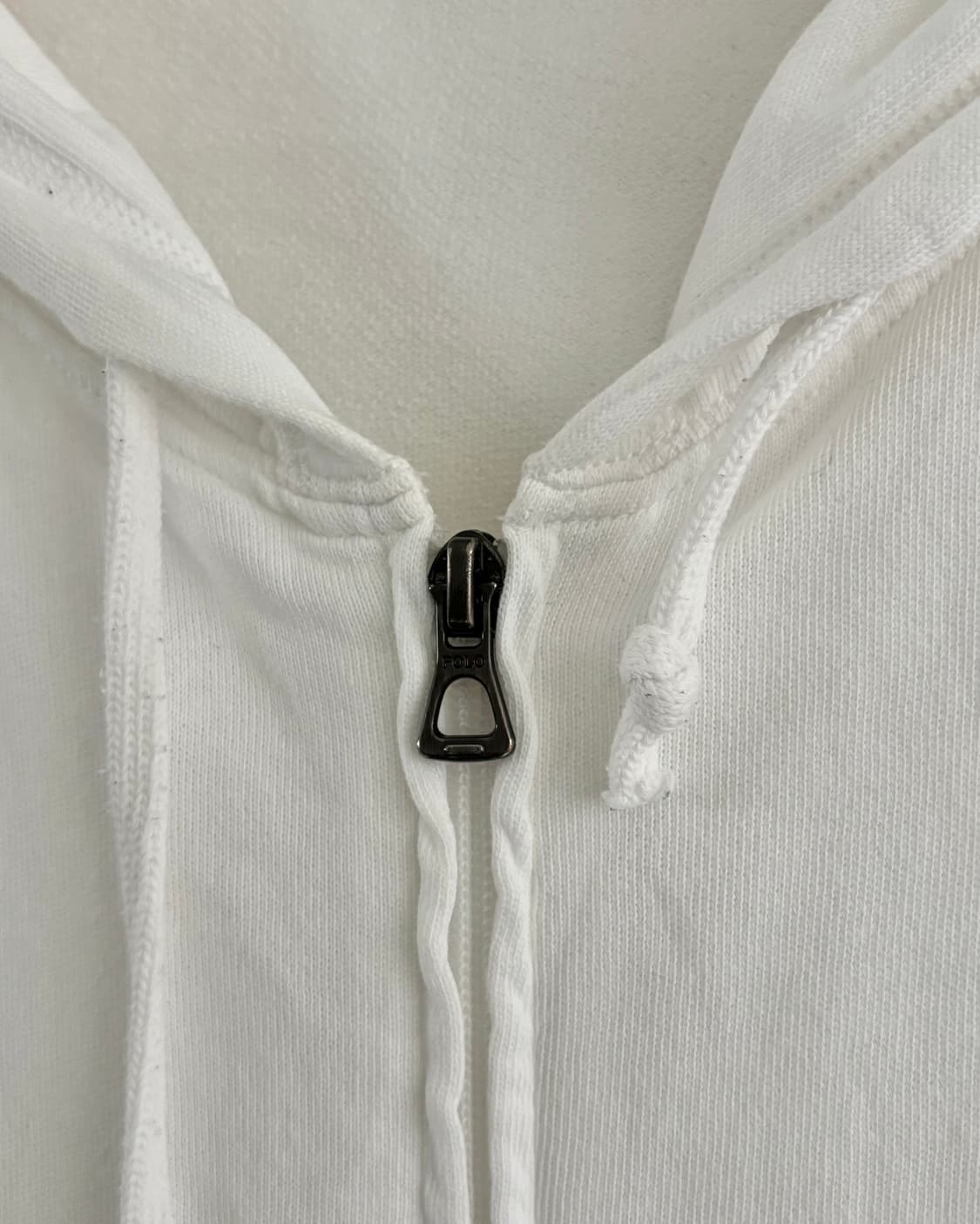 Polo 폴로 랄프로렌 신형 화이트컬러 코튼 후드집업 상품이미지7