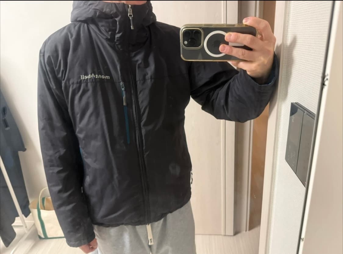 몽벨 경량 패딩 리버시블 다운 자켓 100 상품이미지3