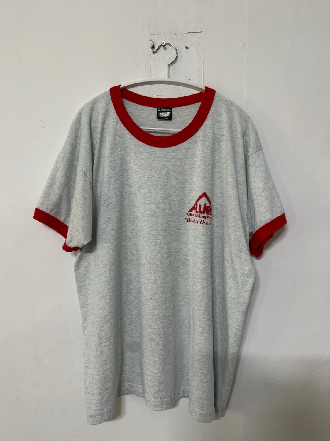 90s 빈티지 링거 반팔 티셔츠 National Shingle Compe 상품이미지1