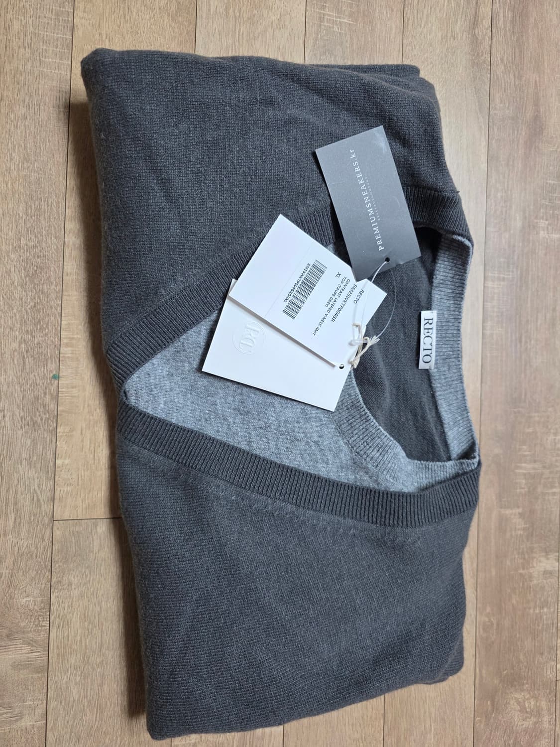 렉토 콘트라스트 레이어드 니트 xl 상품이미지2