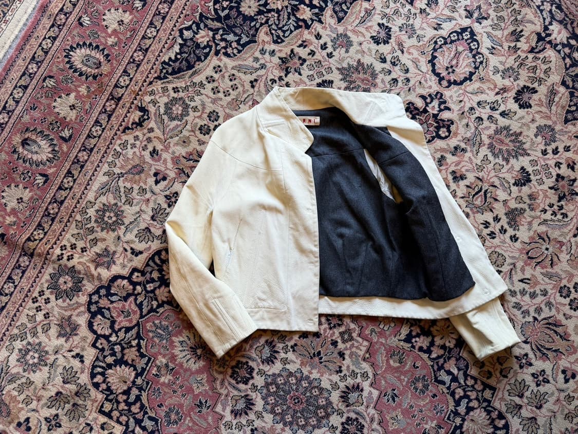 마르니 램스킨 레더 자켓 55 상품이미지4