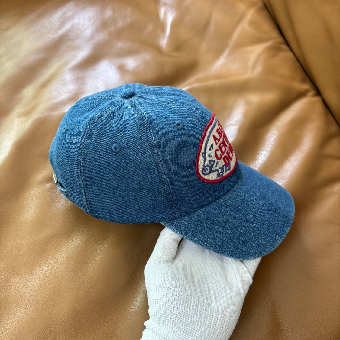 Kapital 캐피탈 오사카 한정 6패널 볼캡 모자 워시드 데님 상품이미지3