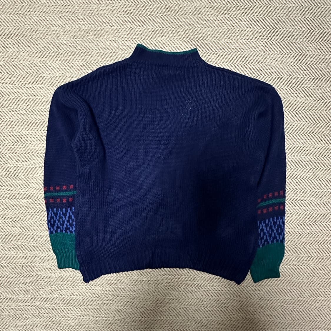 VINTAGE acrylic 100% knit sweater 상품이미지2