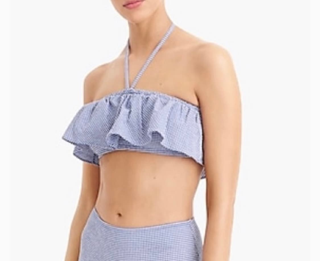 상체55 하체66 Jcrew 제이크루 정가18만 러플 비키니 수영복 베럴 상품이미지2