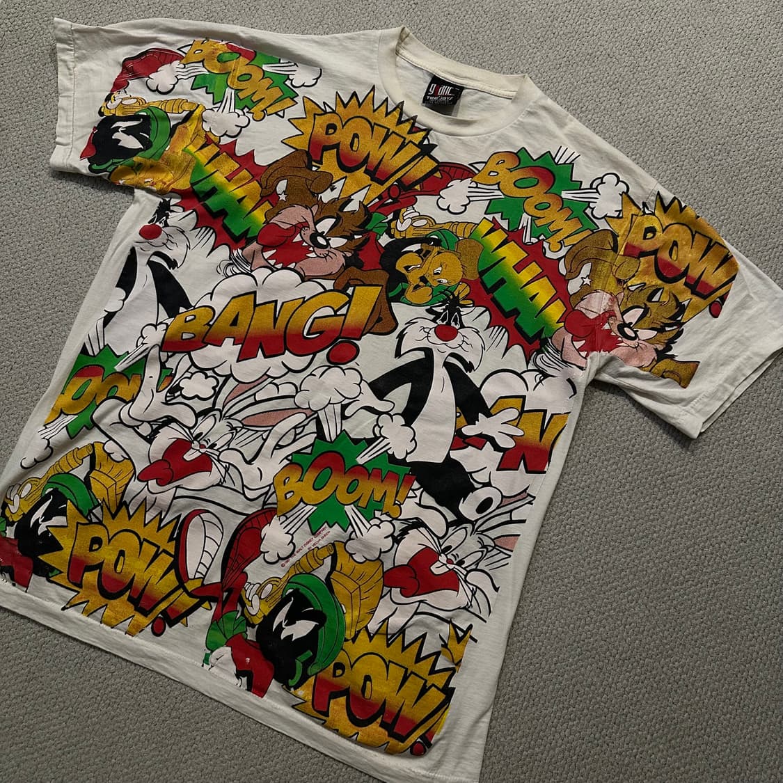 87s 루니툰즈 올오버 프린트 티셔츠 상품이미지2