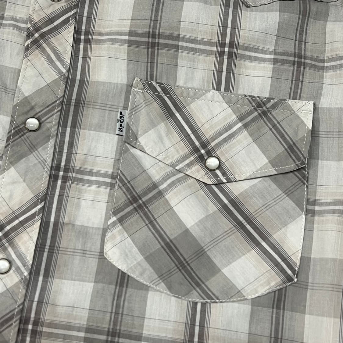  리바이스 체크 웨스턴 셔츠 y14998 상품이미지4