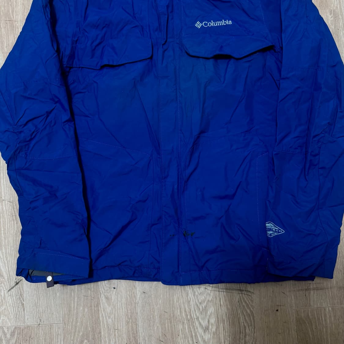 컬럼비아 남성 옴니테크 후드 바람막이 자켓 M/95  상품이미지4