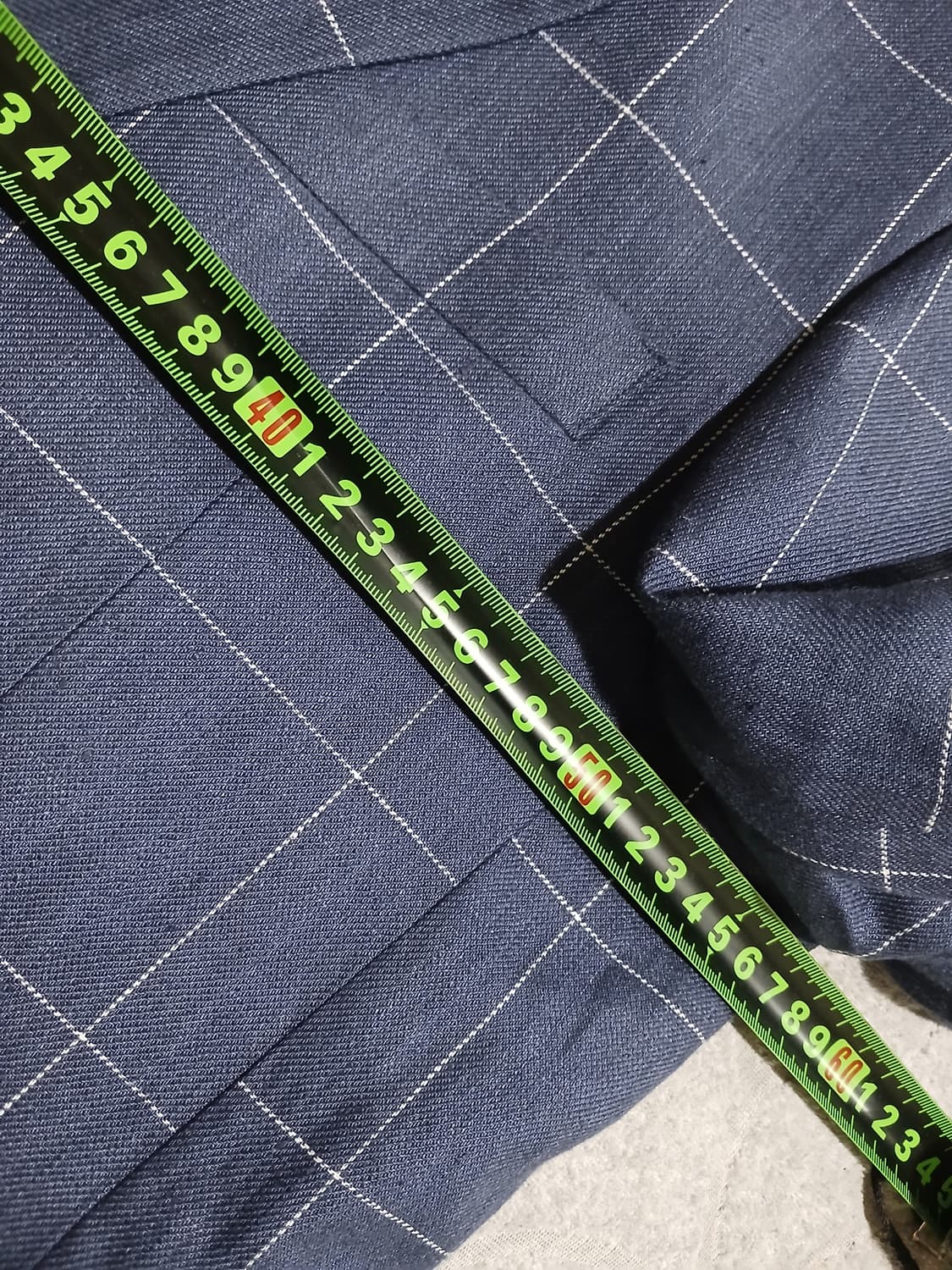 *타미힐피거 윈도우페인 체크 자켓 XL 상품이미지8