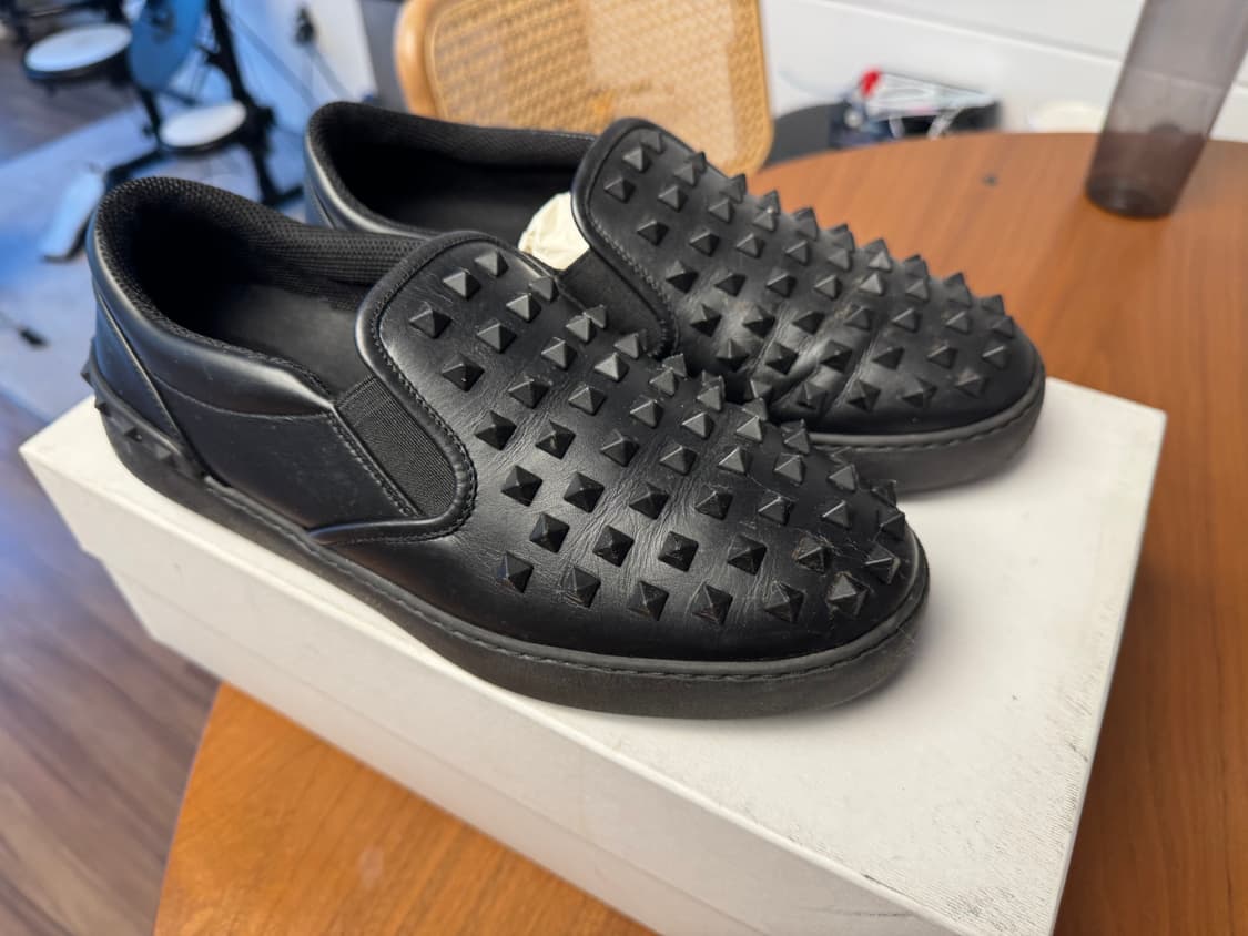 발렌티노 락스터드 슬립온 size 40(260-265) 상품이미지2