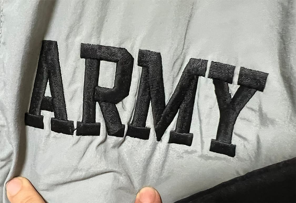 밀리터리 아미 IPFU 바람막이 춘추 L 100 상품이미지3