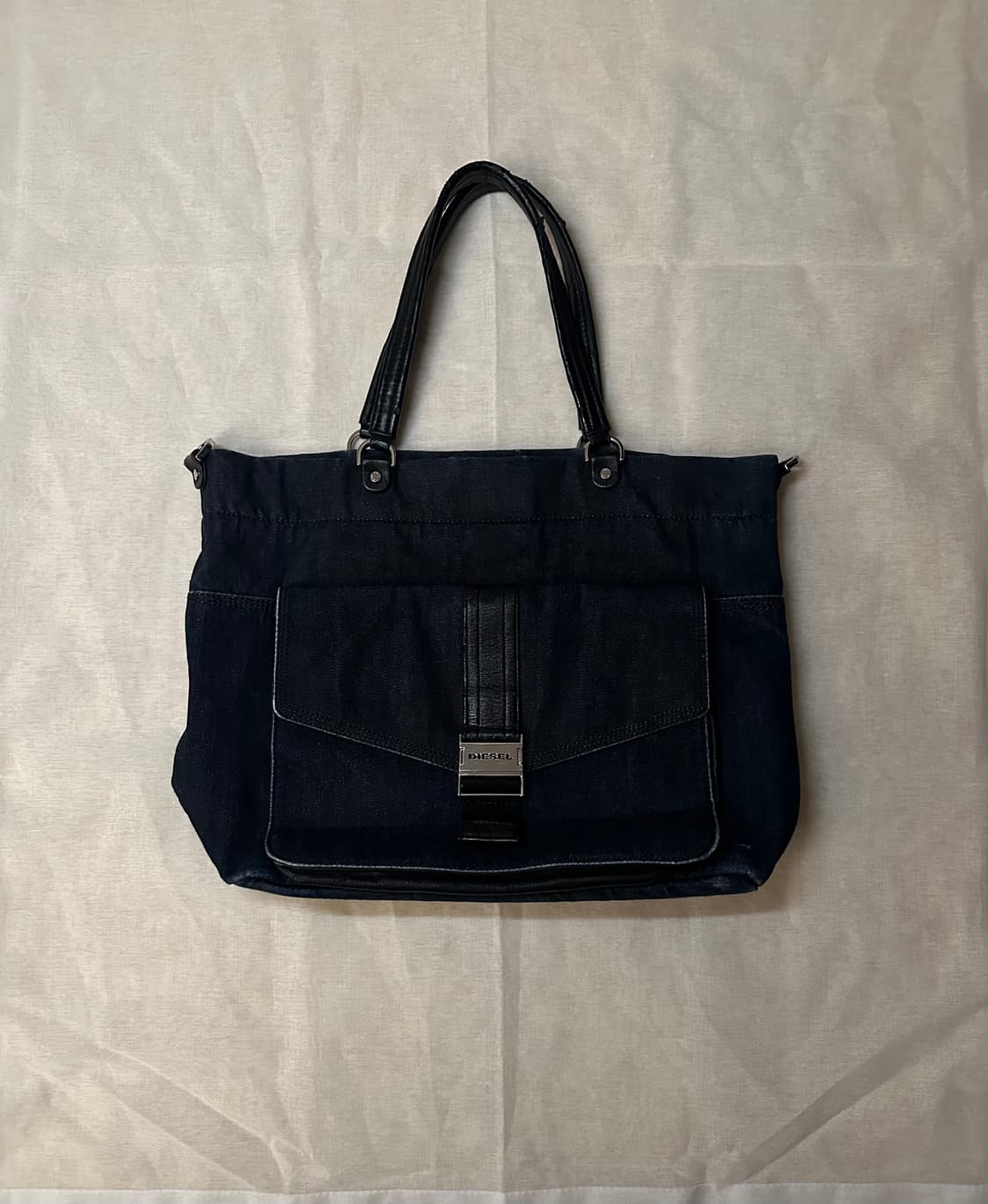 Diesel denim buckle tote bag 상품이미지1