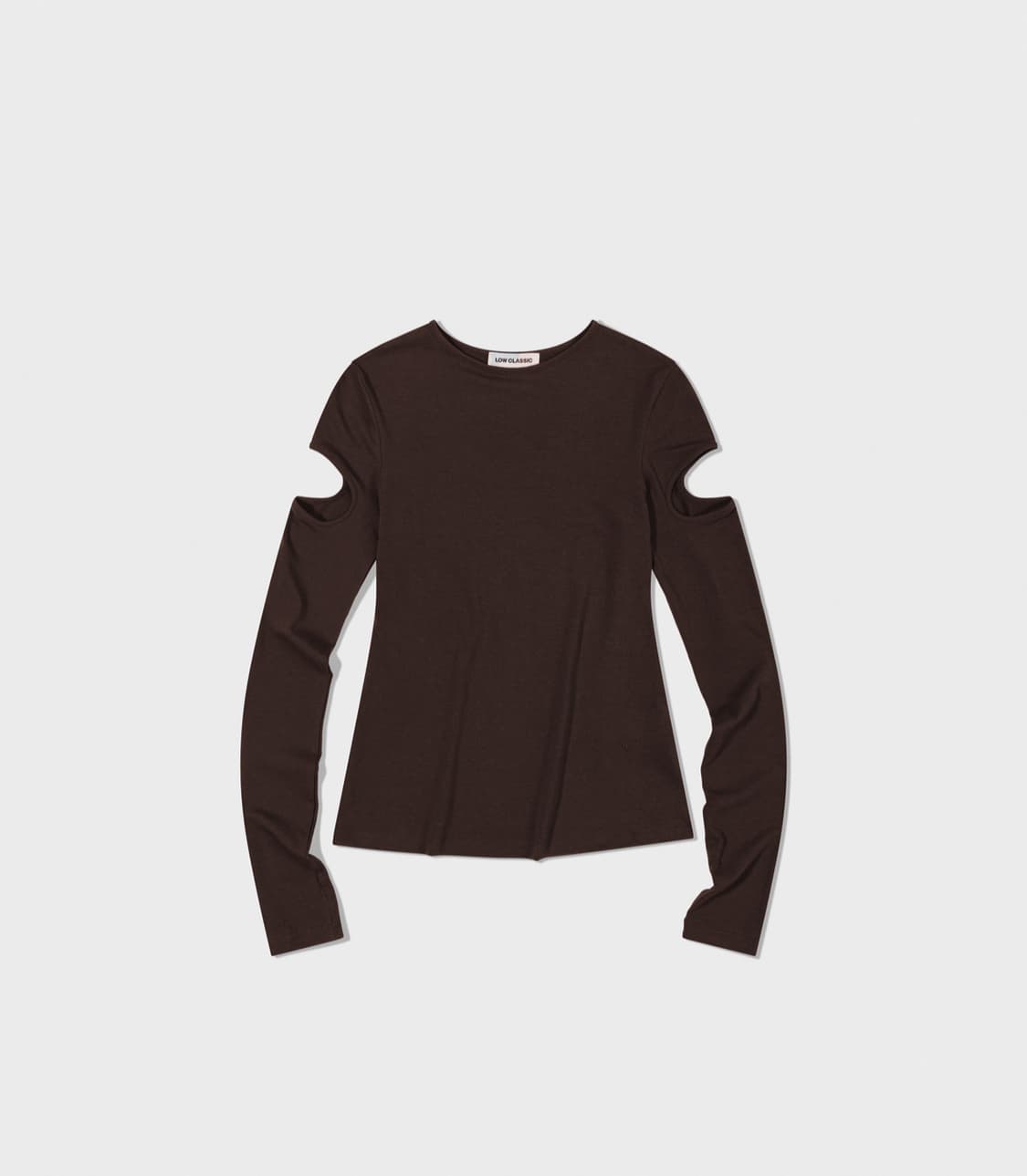  Lowclassic SLEEVE HOLE T-SHIRT_PURPLE 상품이미지1