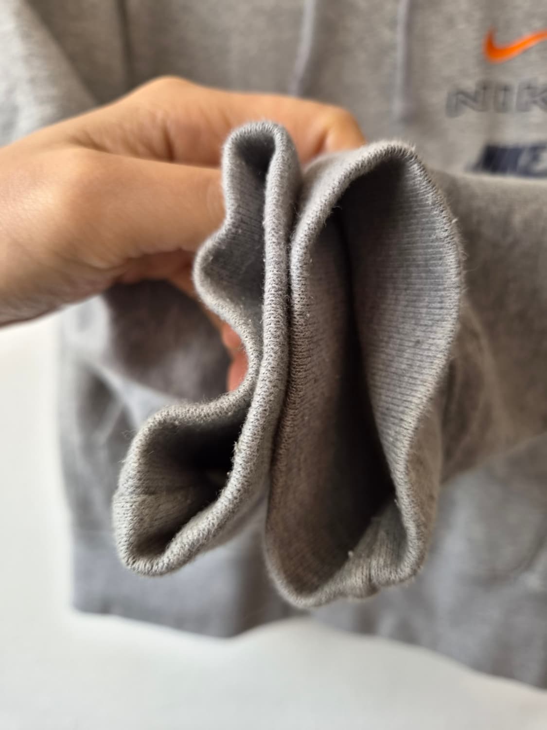 나이키 여성(주니어가능) 스우시로고 기모후드티셔츠 S사이즈 상품이미지5