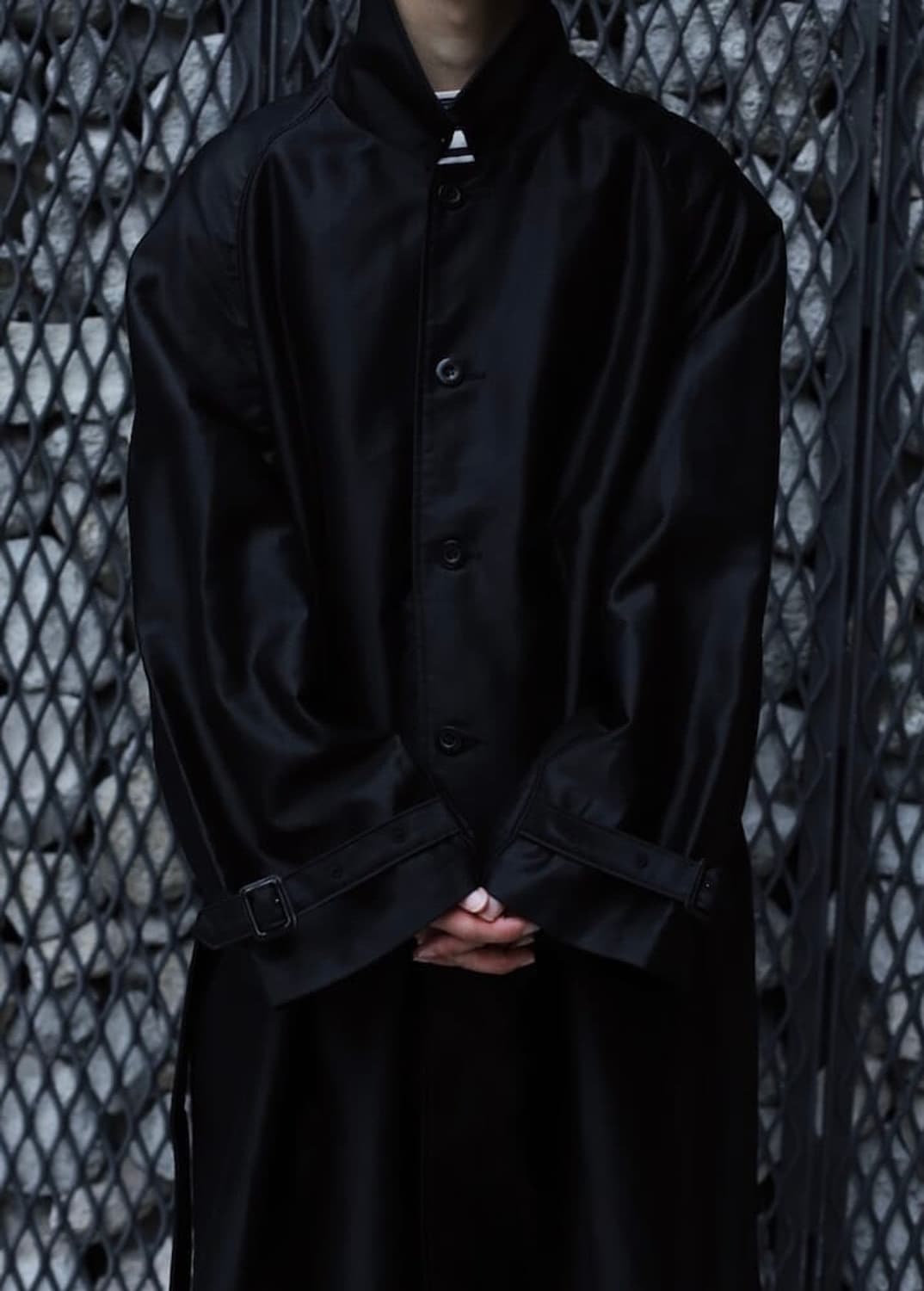 우틸 outil 레숍 별주 몰스킨 코트 블랙 2 상품이미지4