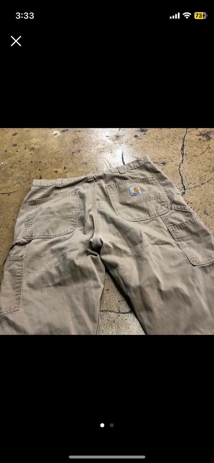 칼하트 베이지 팬츠 34x32 상품이미지1