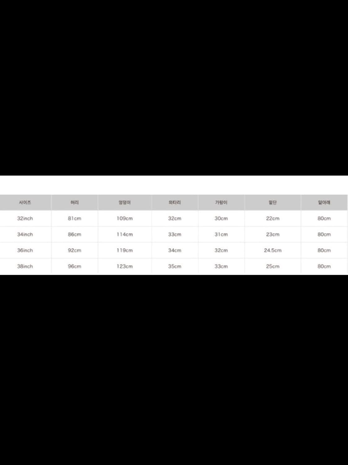 캐피탈 눈꽃 데님팬츠 36사이즈(보통 32정도) 상품이미지8