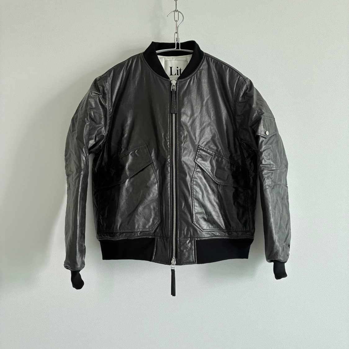 LIT / COATED FLIGHT BOMBER JACKET 상품이미지1