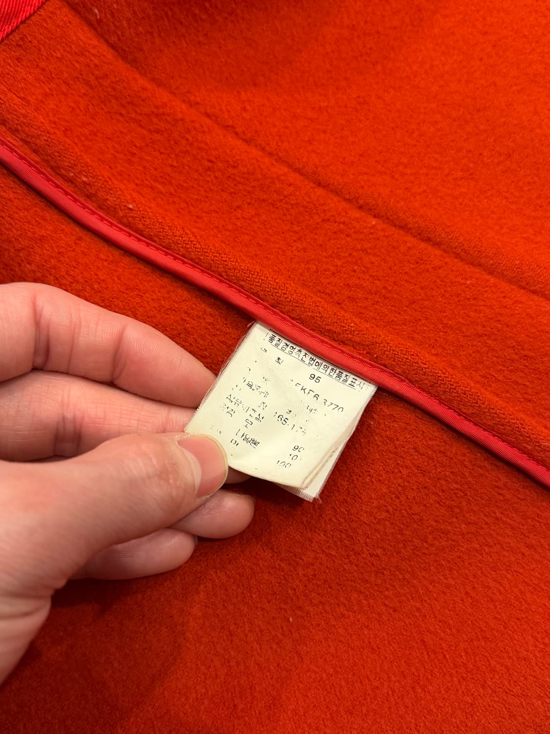 90s Ralph lauren Sport 랄프로렌 스포츠 울 더플 코트 상품이미지9