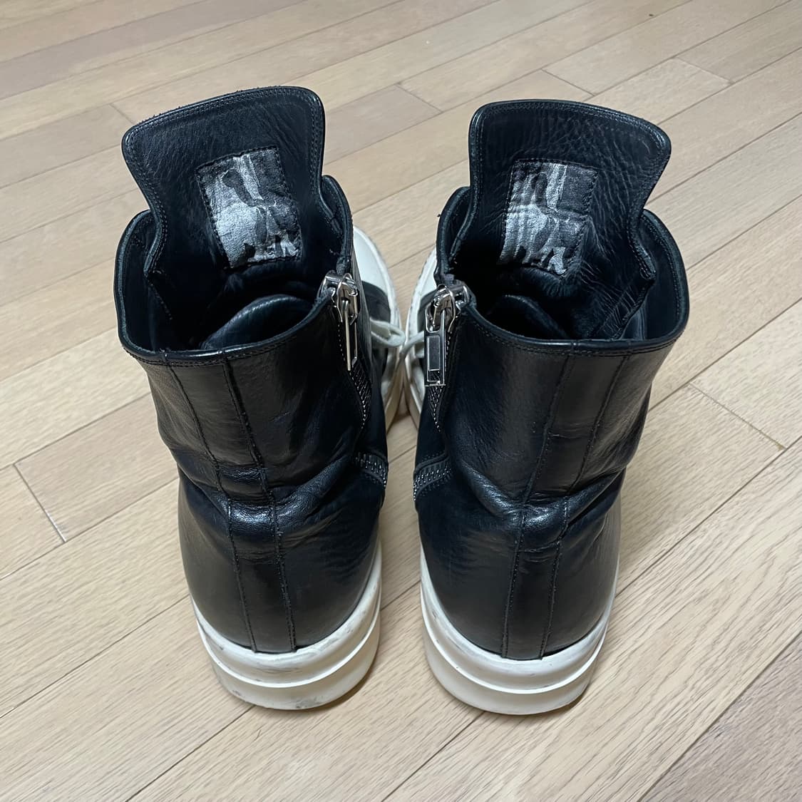 [45] 릭오웬스 메가범퍼 라몬즈 레더 상품이미지2