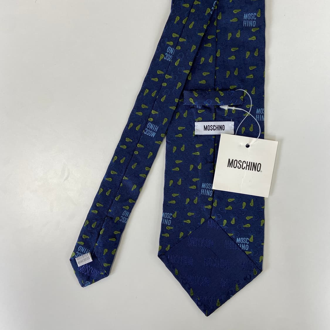 택달린 모스키노 (MOSCHINO) 명품 정품 넥타이 상품이미지3