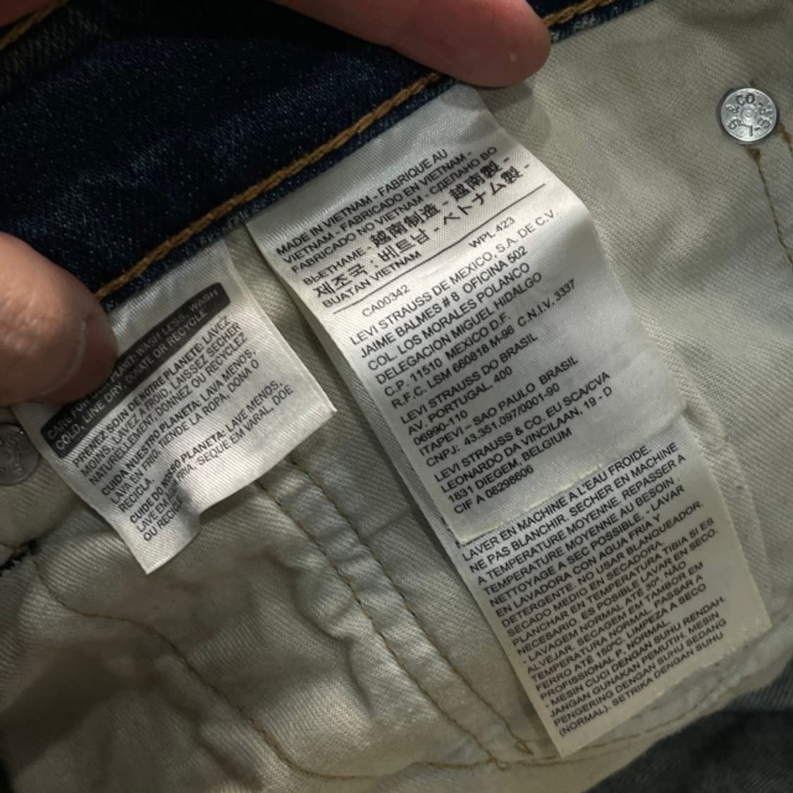 34 리바이스 511 청바지 상품이미지3