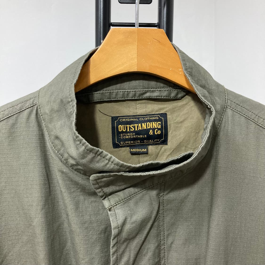 아웃스탠딩 밀리터리 숏 파카 상품이미지7