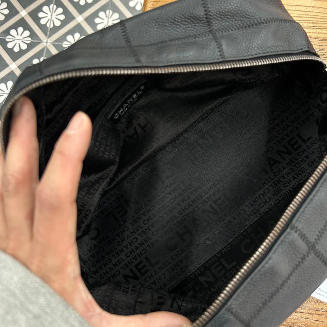 16236 - 샤넬 캐비어 스티치 토트백 상품이미지5