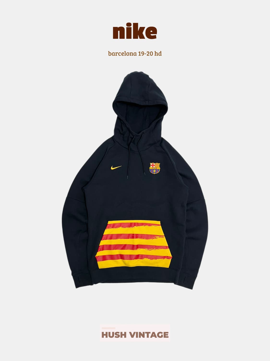 나이키 FC 바르셀로나 19-20 후드티 상품이미지1