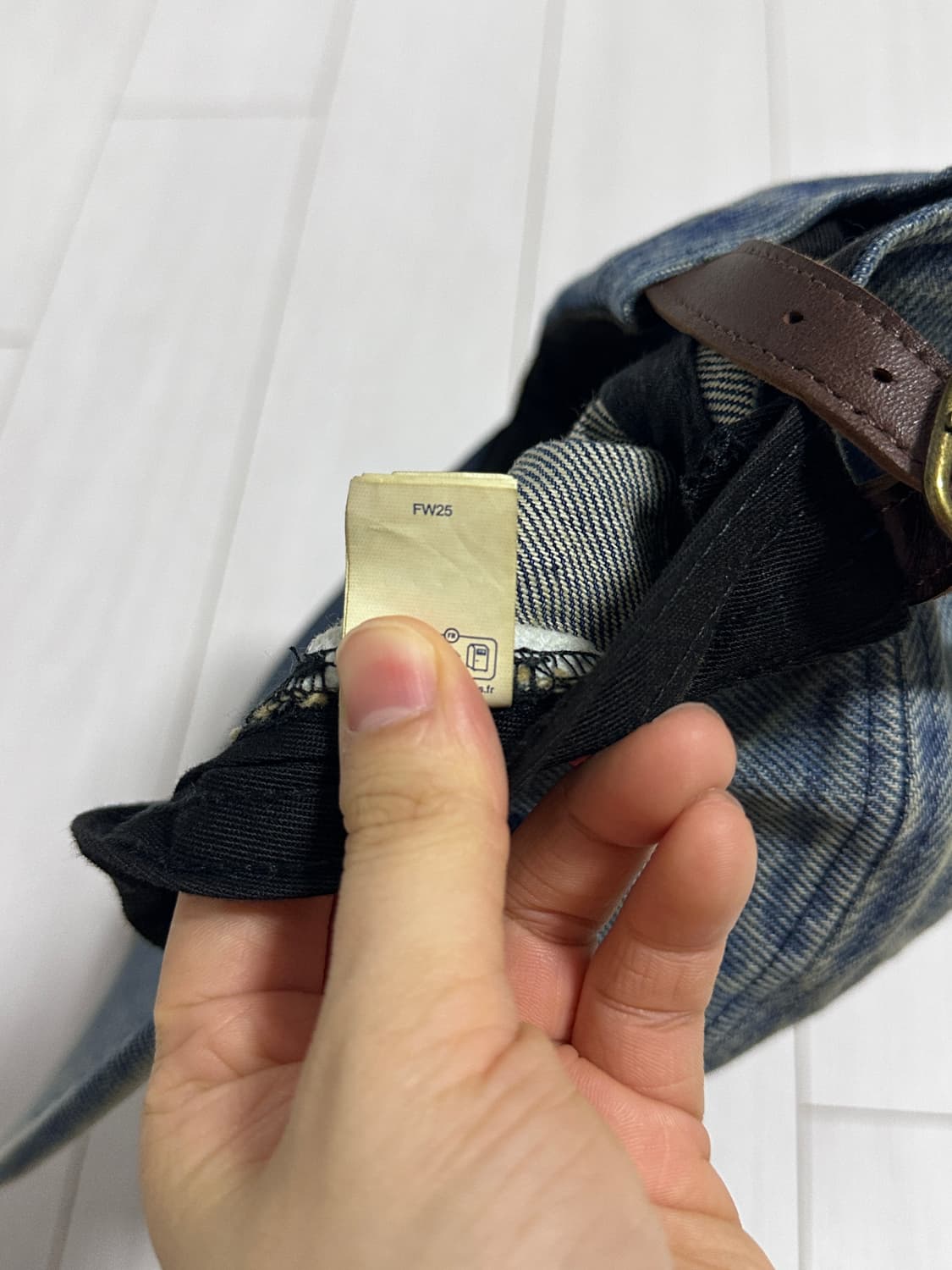 슈프림 25fw 데님 캠프캡 모자 새제품 상품이미지3