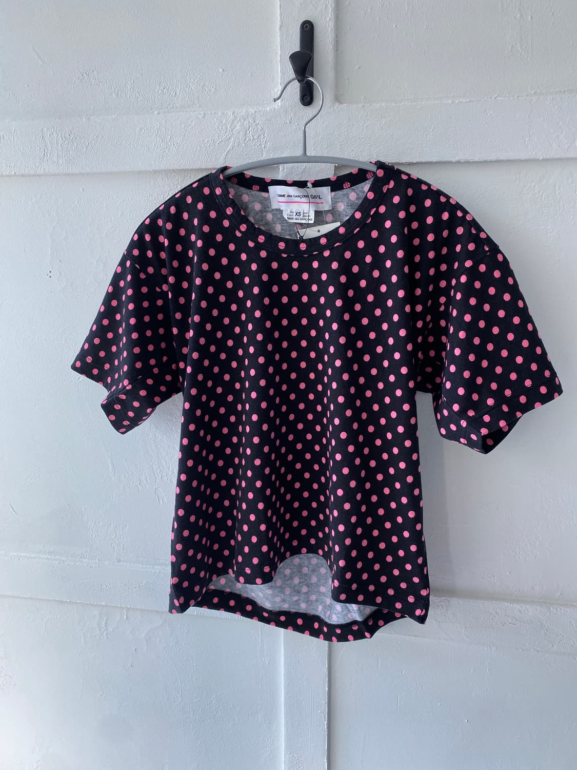 [Comme des garcons girl] 도트 티셔츠 상품이미지1