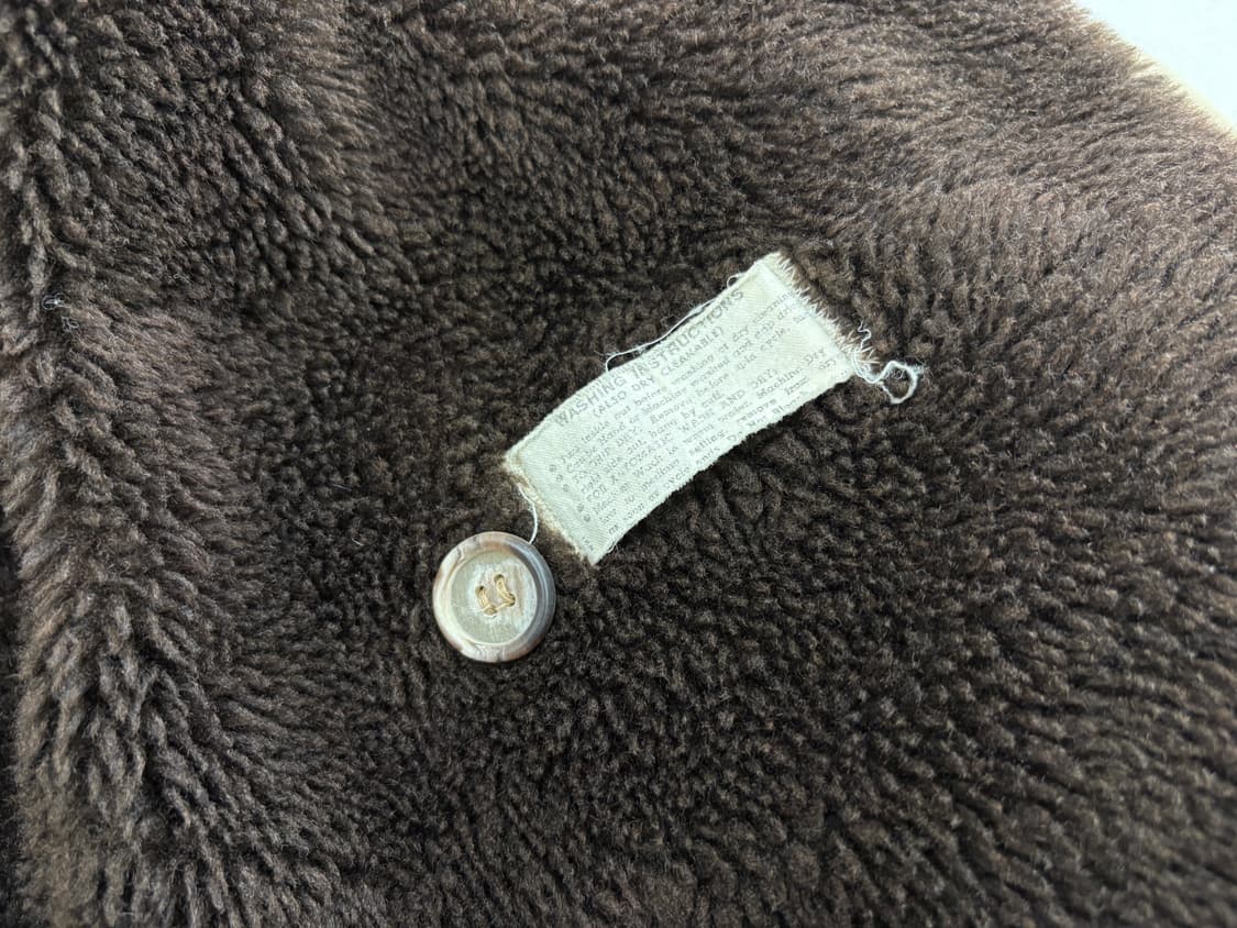 빈티지) 1980s 플리스 라인 봄버 자켓 상품이미지6