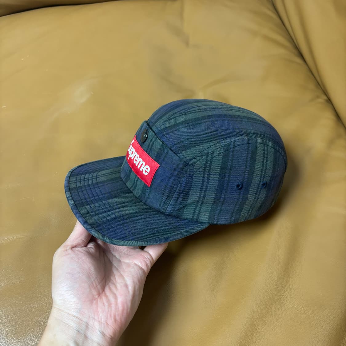Supreme 슈프림 타탄 체크 캠프캡 모자 (Tartan Check) 상품이미지4
