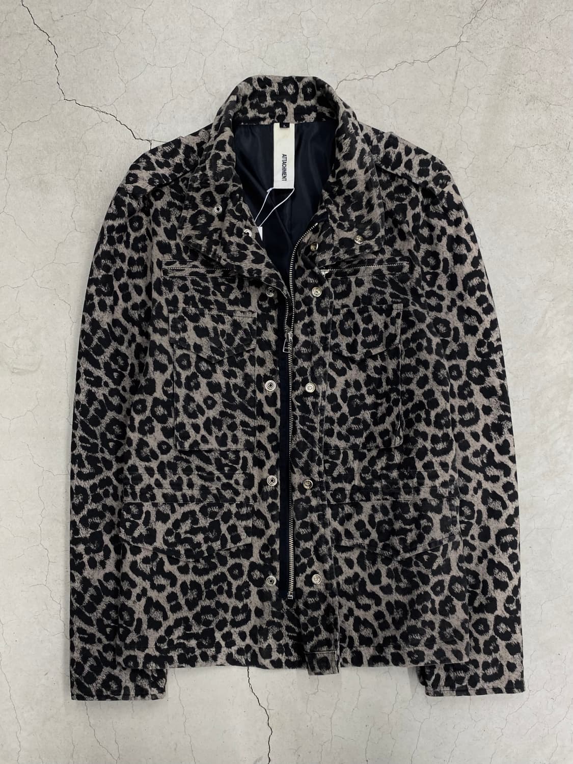 어태치먼트 레오파드 자켓 상품이미지4
