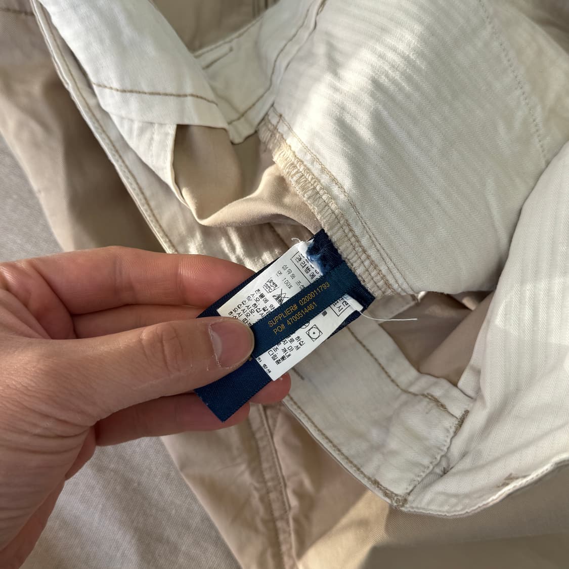 폴로랄프로렌 베이지 버튼 치노팬츠 6(29~30) 상품이미지6