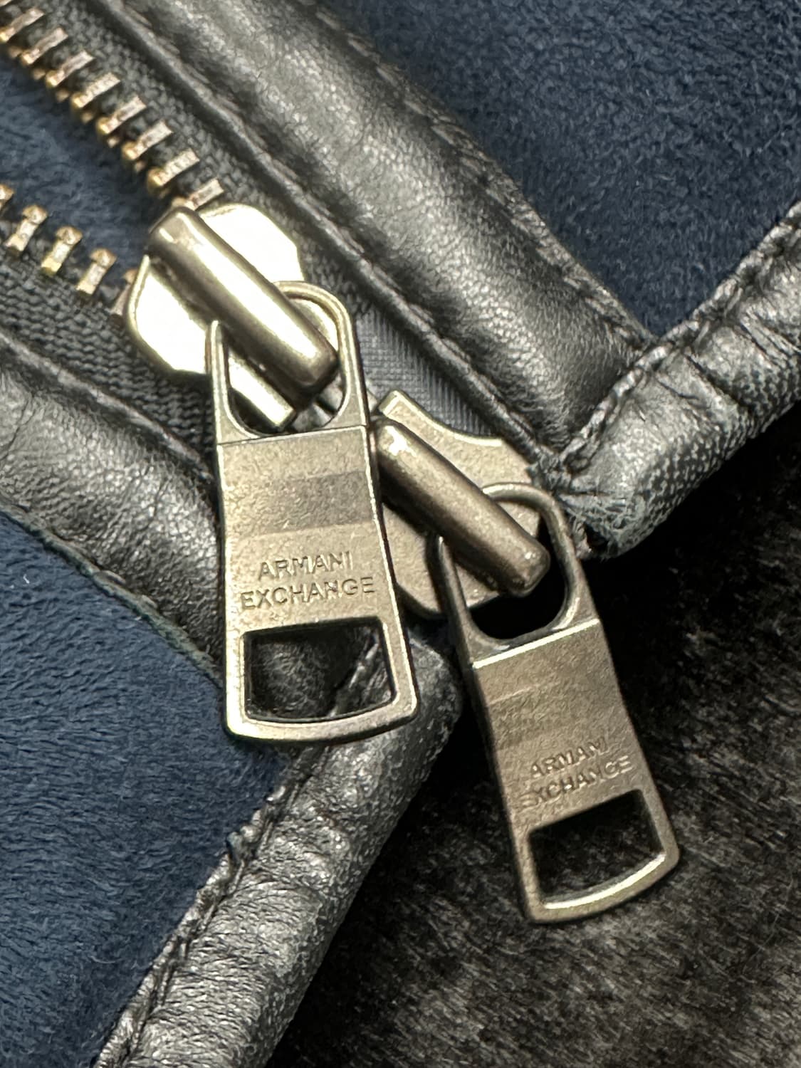 Armani Exchange 스웨이드 레더 자켓 M 상품이미지7