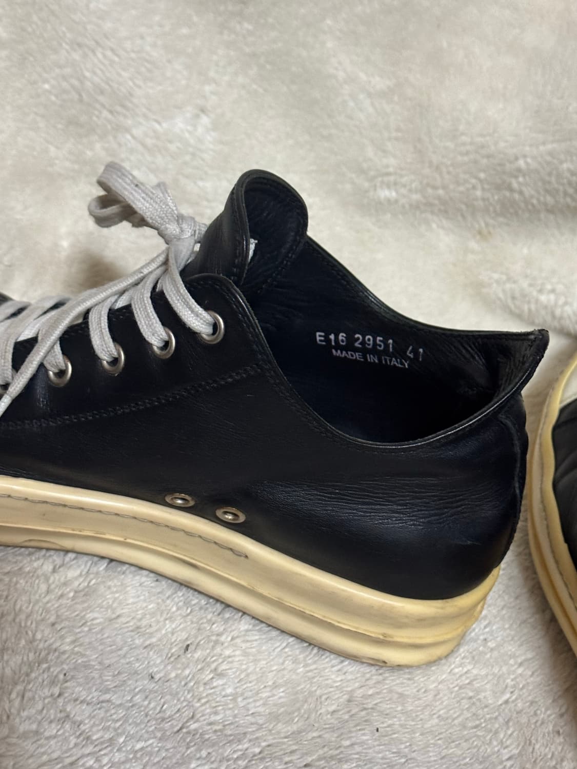 Rick owens Ramones LPO low 41 상품이미지3