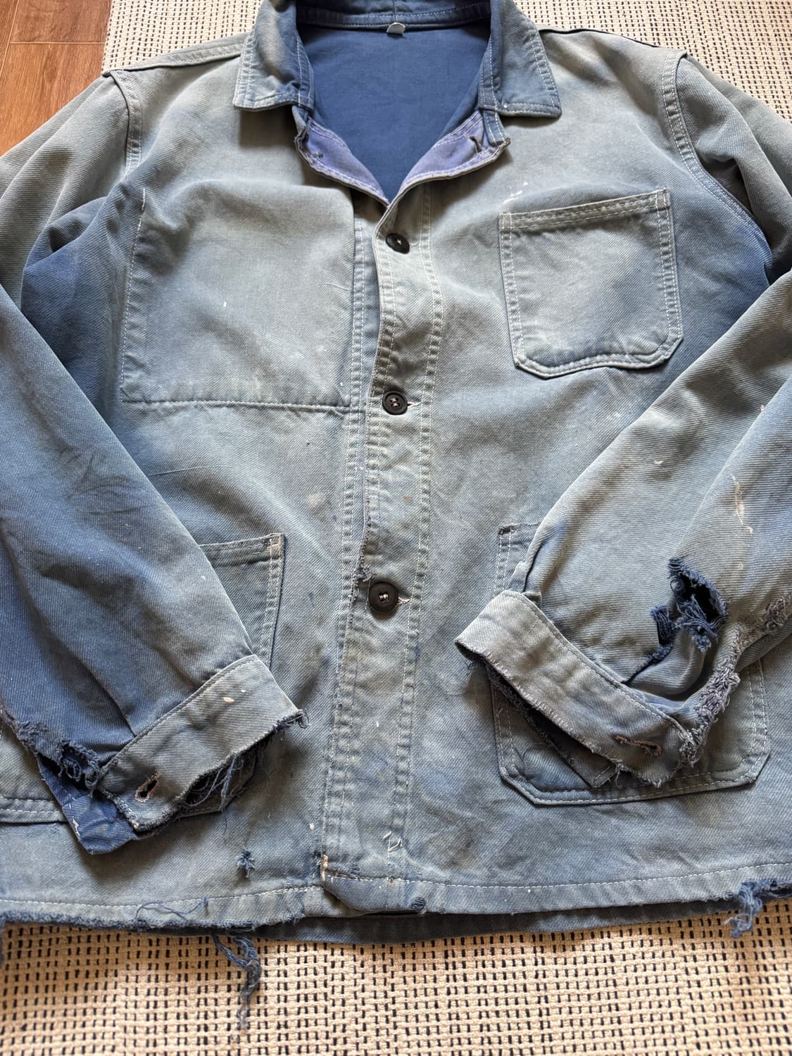 70s 디스트레스드 빈티지 프렌치워크 자켓 상품이미지2