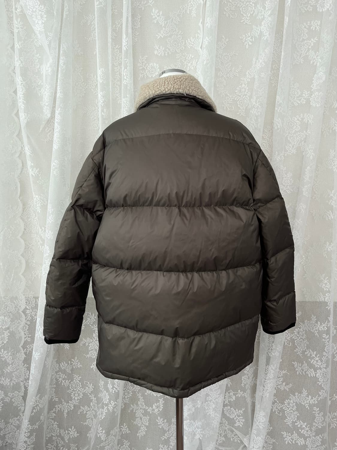 F) 스튜디오 톰보이 구스다운 패딩 점퍼 브라운 상품이미지2