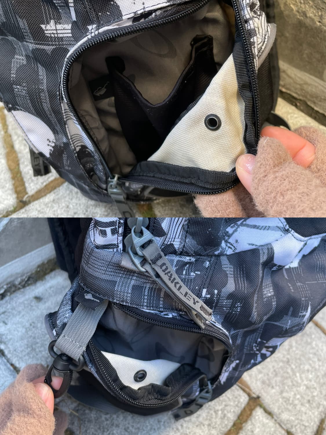 00’s Oakley 오클리 디지털 체크 엘립스 로고 백팩 상품이미지9