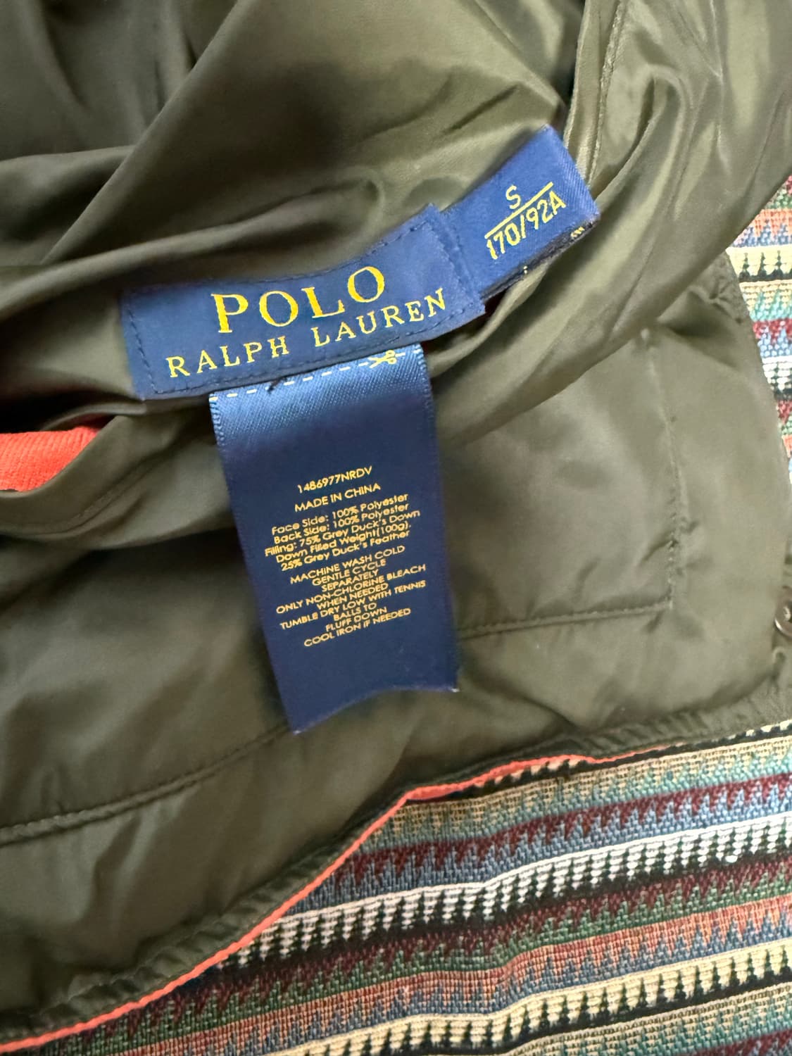 폴로 리버시블 패딩 베스트 상품이미지5