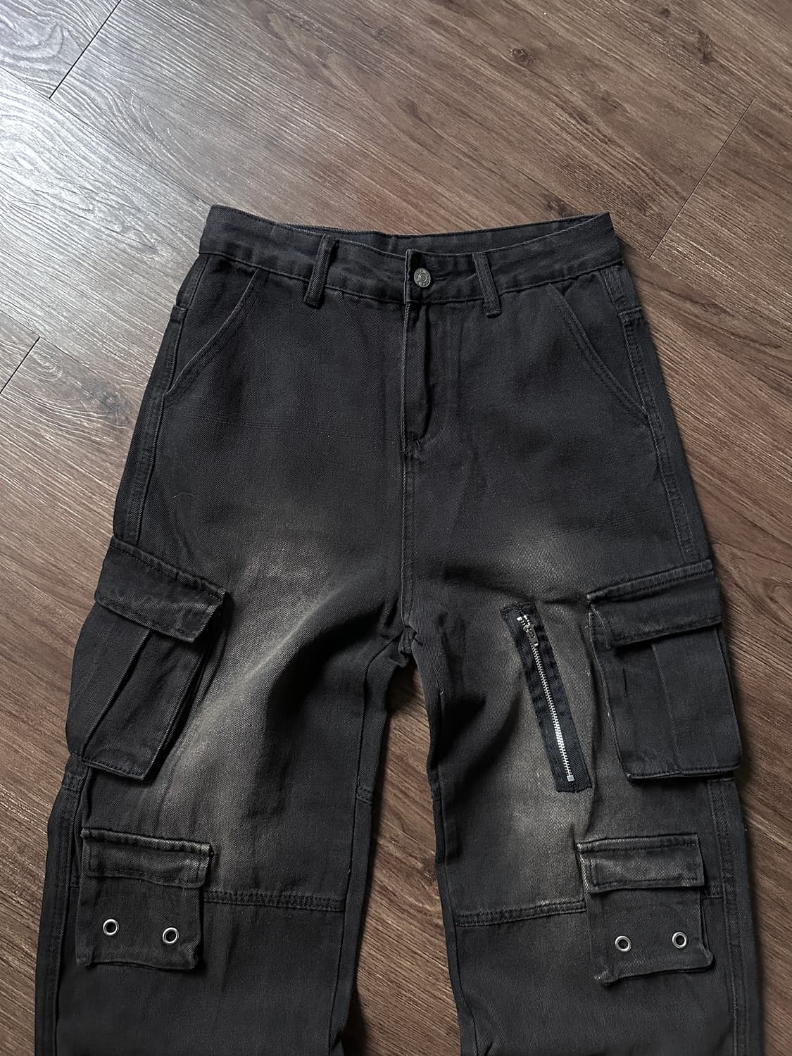 Meim 루즈 데님 카고 팬츠 상품이미지9