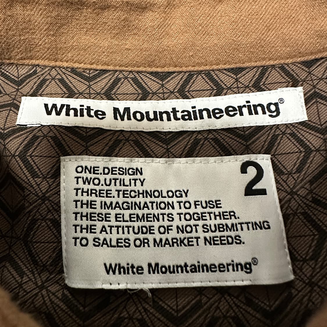 WHITE MOUNTAINEERING work shirt 상품이미지3