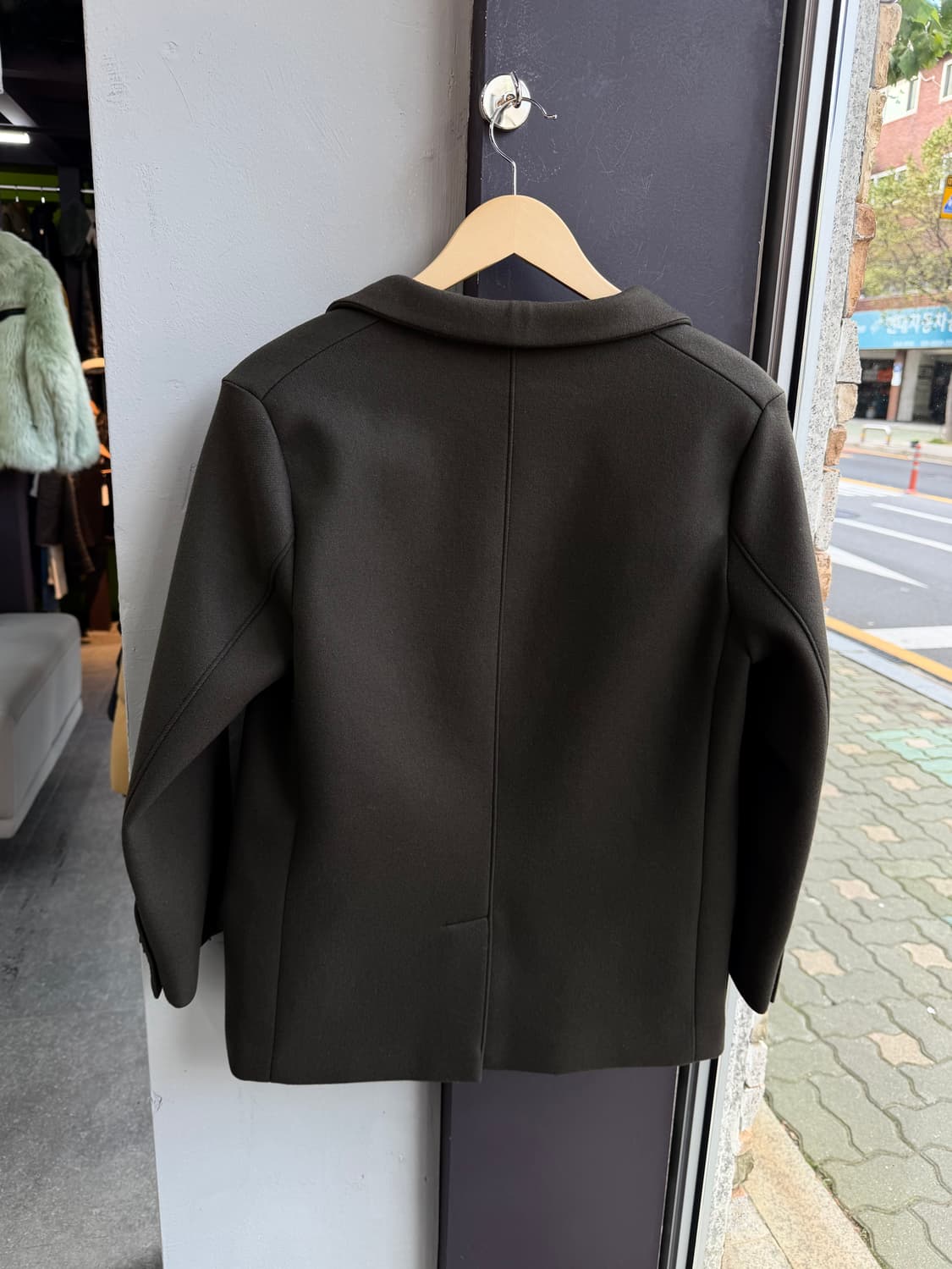 95~100/ 질샌더 울 싱글 블레이저 코트자켓 상품이미지7