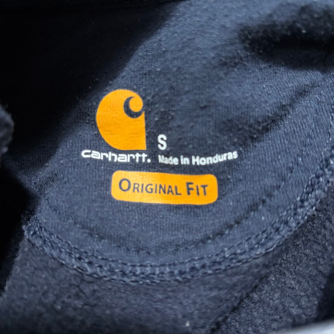 칼하트 후드티 네이비(S) 상품이미지3