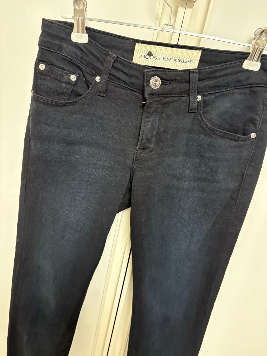 무스너클 블랙데님진 상품이미지1