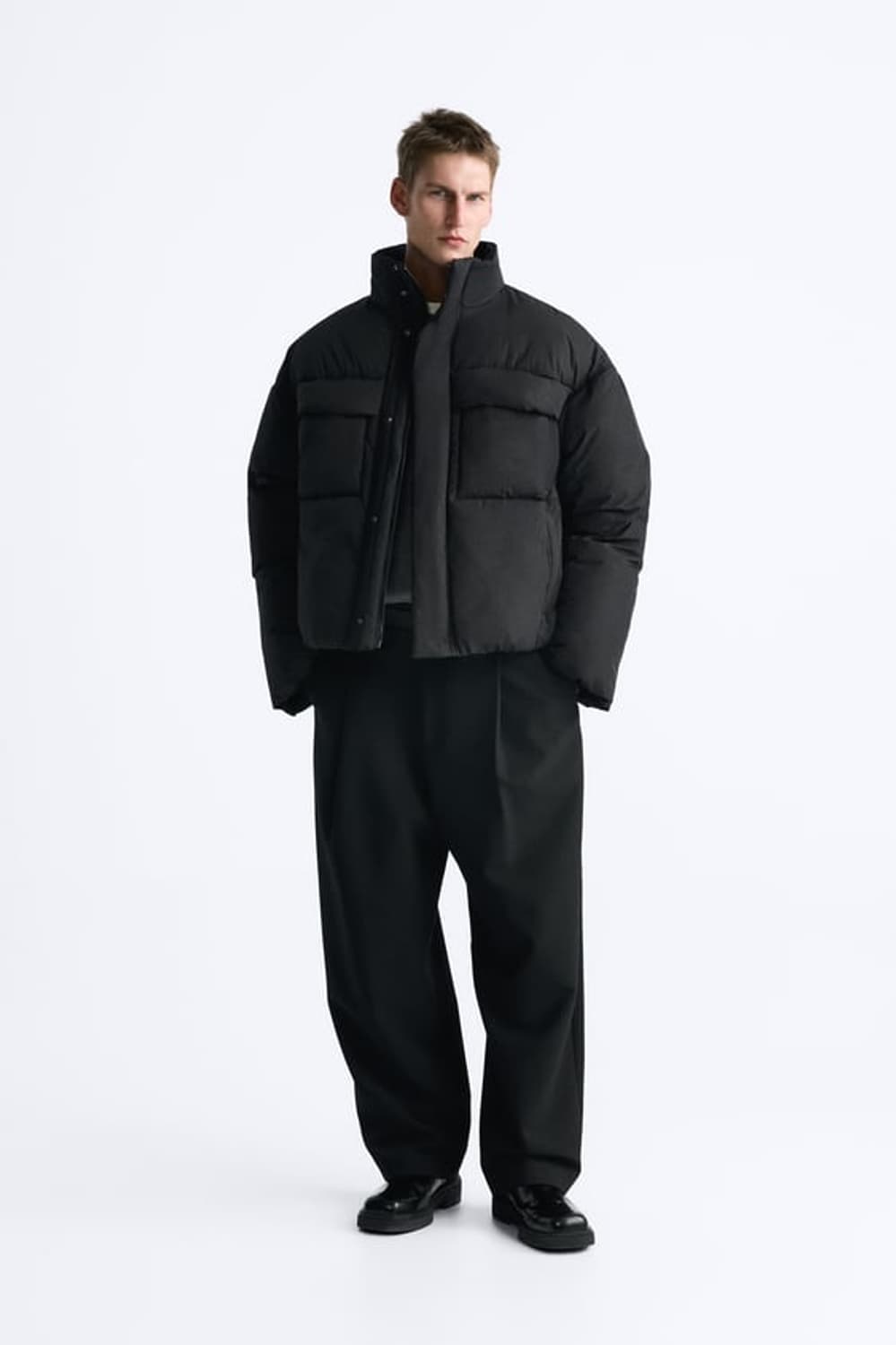 자라 푸퍼 패딩 점퍼 S 상품이미지1