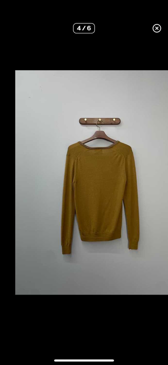 프레드페리 자수로고 브라운 가디건 A2409 상품이미지4