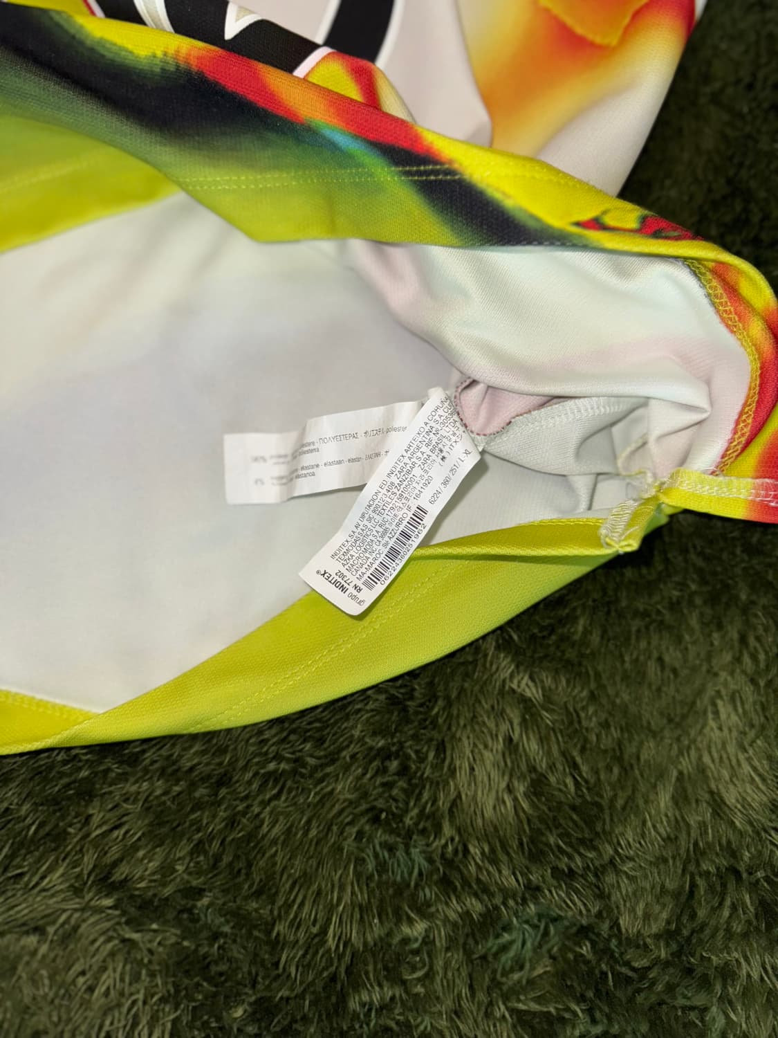 [L-XL] 자라 X 루드 루이지 콜라보 저지 롱슬리브 플레임 화이트 상품이미지6